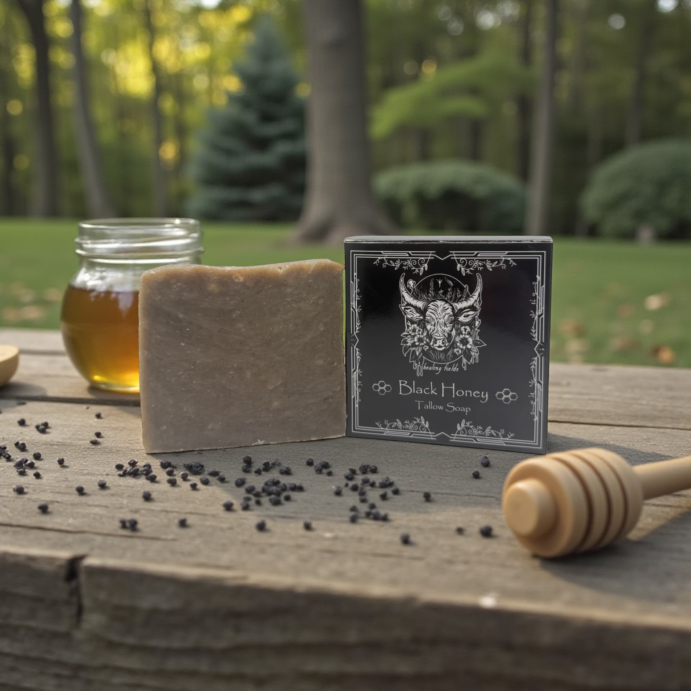Black Honey Tallow Soap